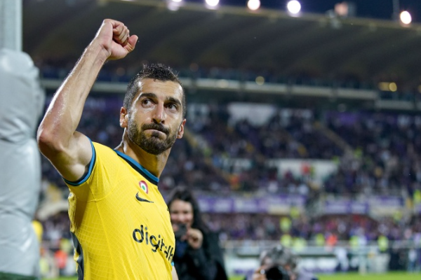 國米中場(chǎng)姆希塔良：奪冠見(jiàn)證歷史創(chuàng  )造的重要一刻