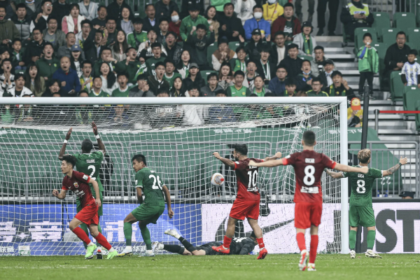 武磊再創(chuàng )輝煌連續進(jìn)球領(lǐng)銜上海海港豪取勝利